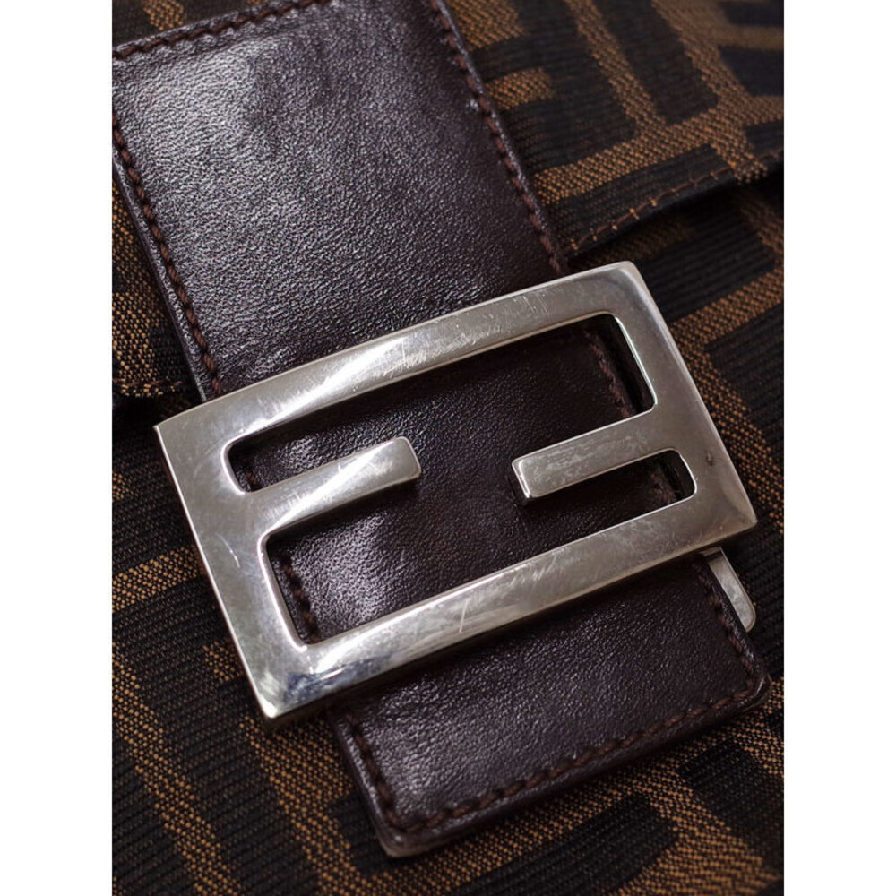 FENDI Zucca Baguette Bag Shoulder - Picture 6 of 9